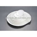 New shape bone china dessert plate in different sizes